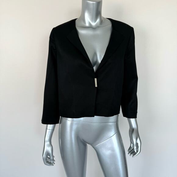 NWT!!! Diana Gallesi women black jacket size XL Retail 236$ - Picture 2 of 8